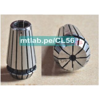 Collet / pinza de sujeción ER20 para brocas y fresas de vástago 4mm