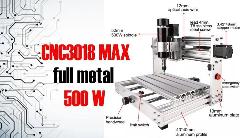 CNC router 3018 full metal