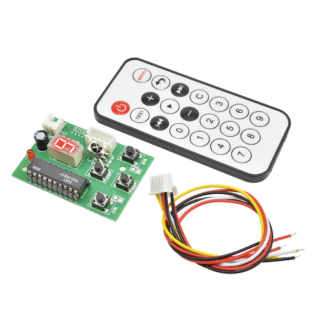 Controlador con mando a distancia para motor PAP bipolar 4-6 V