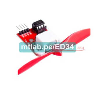 L9110 Fan Motor Module with Fan Propeller ( motor + driver l9110 + hélice)