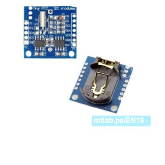 Modulo Reloj De Tiempo Real RTC I2C 24C32 memoria DS1307, no incluye bateria