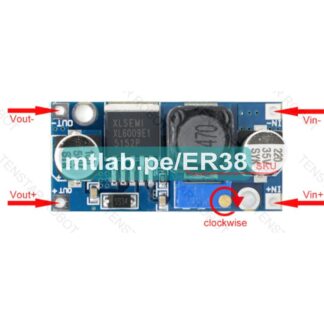 Módulo XL6009 Convertidor Voltaje DC-DC Step Up