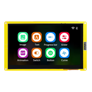ESP32-S3 con Pantalla Táctil Capacitiva de 7.0″ LCD TFT, LVGL
