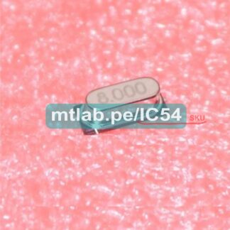 10 Und Cristal / crystal 8MHz