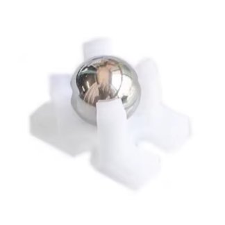 Rueda loca nylon W420 bola de acero de 15mm