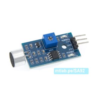 Módulo Sensor de detección de sonido, (puede detectar "no procesar" el sonido de voz), de 3 pines