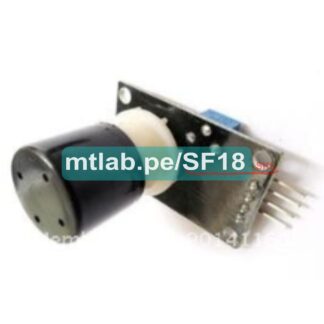 Sensor de Ozono MQ131, 5VDC, salida de doble señal (salida analógica y salida de nivel TTL)