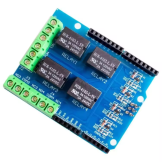 Shield de 4 relés para Arduino
