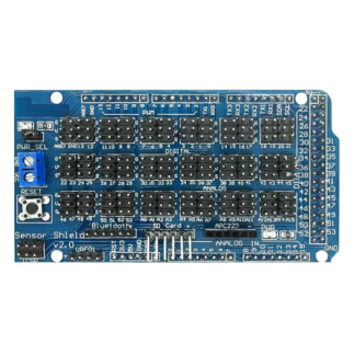 Shield extensor V2.0 para Sensores en ARDUINO MEGA 2560