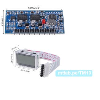 Módulo inversor de onda sinusoidal pura EG8010 EGS002 + IR2110 con LCD