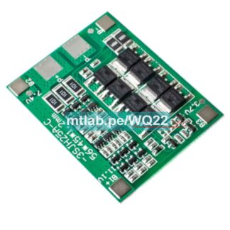 HX-3S-FL25A-A Cargador / controlador para baterias LIPO Li-ion BMS 3S 25A (3 celdas y 25A de corriente máxima en trabajo continuo)