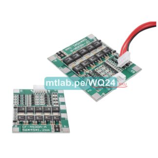 CF-4S30A-A Cargador / controlador BMS para baterias LIPO Li-ion 4S 30A (4 celdas - 14.8V y 30A de corriente máxima en trabajo continuo),