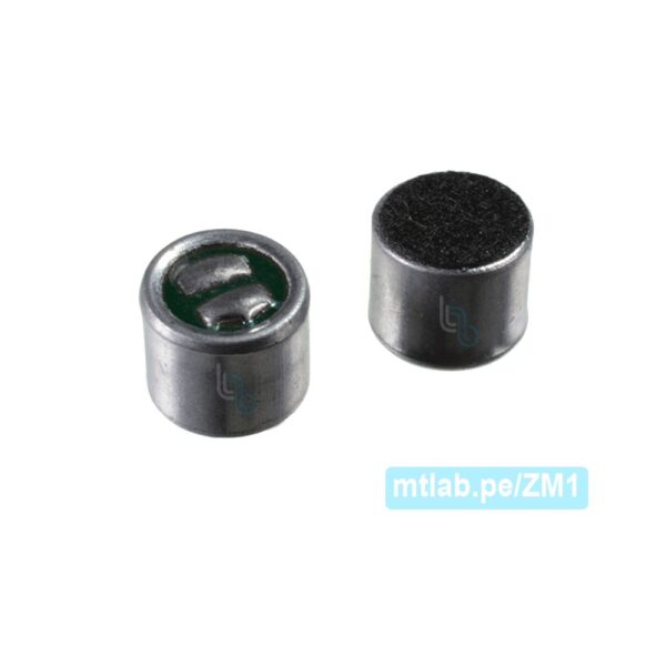 Pastilla Micrófono Electret 9.7 mm con 2 Pines semiconductor Pastilla Micrófono Electret 9.7 mm con 2 Pines semiconductor