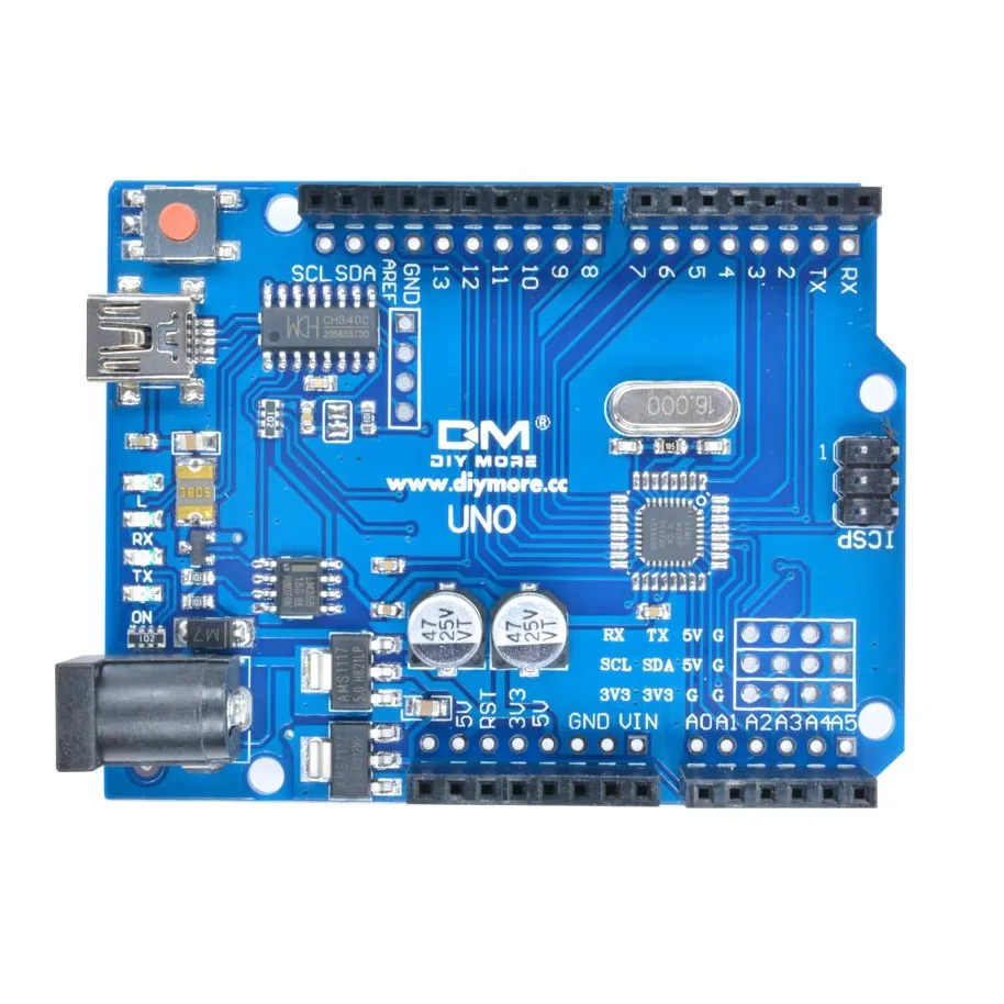 Controlador compatible ARDUINO UNO R3